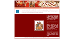 Desktop Screenshot of hotelvilladeutrillas.es